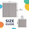 Party Solids Silver Napkins Disposable Everyday 50 Pcs 2 Ply Silver Cocktail Napkins Paper Everyday For Parties & Party Supplies view 3