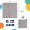 Party Solids Silver Napkins Disposable Everyday 50 Pcs 2 Ply Silver Dinner Napkins Paper Everyday For Parties & Party Supplies view 3