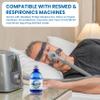AQUAPAP 8 Ounce 2 Pack Vapor Distilled CPAP Water | for use with Resmed & Respironics Machines view 3