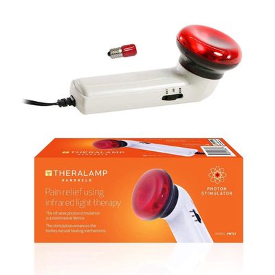 M PAIN MANAGEMENT TECHNOLOGIES Red Light Therapy Infrared Heating Wand by Theralamp  Handheld Heat Lamp Includes Replacement Bulb  Provides Muscle Pain Relief and Increased Blood Circulation