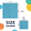 Party Solids Turquoise Napkins Disposable Everyday 50 Pcs 2 Ply Turquoise Dinner Napkins Paper Everyday For Parties & Party Supplies view 3