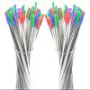 100 Custom Inscribed Stainless Steel Drinking Straws | Wedding Event Kit | Custom Laser Engraving and Rubber Tips (100) view 1