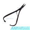 AAProTools Mathieu Ligature Elastic Placing Plier 5.5" Full Black Coated Orthodontic Plier view 2