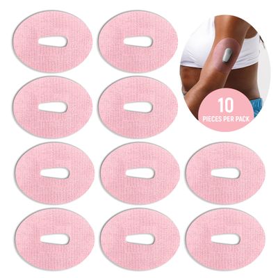 Dexcom G6 Adhesive Patch, Water Resistant, Strong Adhesive Patches.  (Pink)
