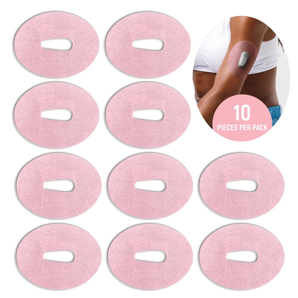 Dexcom G6 Adhesive Patch, Water Resistant, Strong Adhesive Patches. (Pink)