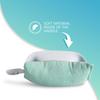 NYOrtho Hand Contracture Cushion 5" x 2.5" - 1-Pack Palm Grip for Stroke Recovery & Orthopedic Support - Latex-Free, Odor-Control, Sweat-Resistant, Machine Washable Palm Protector with Elastic Strap view 2