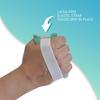 NYOrtho Hand Contracture Cushion 5" x 2.5" - 1-Pack Palm Grip for Stroke Recovery & Orthopedic Support - Latex-Free, Odor-Control, Sweat-Resistant, Machine Washable Palm Protector with Elastic Strap view 4