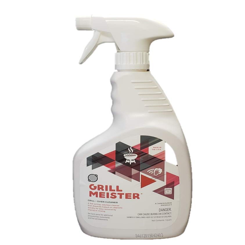 Jani-Source GrillMeister Grill, Grate, Barbeque & Oven - Heavy Duty Cleaner/Degreaser - 1 Quart