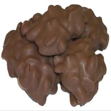 Milk Chocolate Peanut Caramel Clusters by It's Delish, 5 lbs Bulk Bag | Gourmet Chocolate Covered Peanuts with Carmel Candy | Kosher Dairy