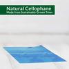 Oasis Supply Twistable Cellophane Wrappers for Candy, Holds Tight, for All Soft or Hard Candies, 5 x 5 500 Sheets, Blue view 3