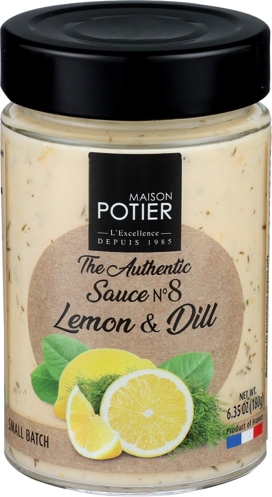Christian Potier Lemon & Dill Sauce, 6.35 OZ