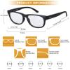 DUCO Blue Light Glasses for Men Women Blue Ray Blocking Glasses Computer Gaming Glasses for Teens 2142T view 4