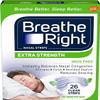 Breathe Right Extra Strength Clear Drug-Free Nasal Strips for Congestion Relief, 78 Count view 1