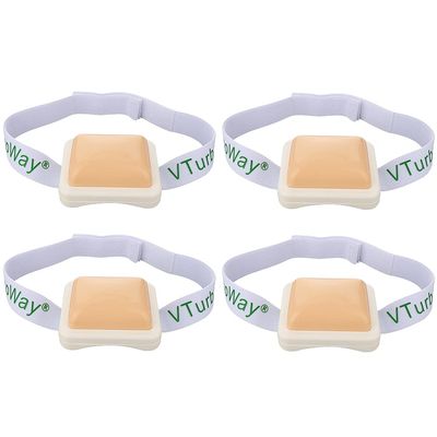 4 Pack Injection Pad-Plastic Intramuscular, Injection Training Pad for Nurse, Medical Students Training Practice Pad