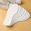 10 Pairs Disposable Breathable Thin Insoles Sweat Absorbing Shoe Pads Barefoot Insoles Disposable Wood Pulp Insole Feet Solution Odor Eliminator Insole for Hiking Running (Women Size:24cm) view 4