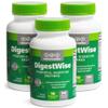 DigestWise Digestive Enzymes - 10 Powerful Vegan Enzymes to Support Digestion, Gas, Bloating & Constipation Relief - Keto Friendly - Lab Tested - 90 Capsules (3) view 1