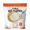 Pride Foods Rice 'N Grinds Hot Cereal - Gluten-Free, Non-GMO, Vegan-Friendly, Natural Rice Breakfast, Quick & Easy Hot Meal, Low-Fat Comfort Food, 30 Servings, Unflavored view 1