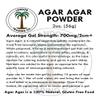 Agar Agar Powder - 2 Ounces (56 Grams) - Average Gel Strength view 4