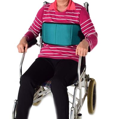YAOBAO Mobility Scooter Seat Belts, Adjustable Wheelchair Safety Belt Soft Cushion Belt for Bed Wheelchair Safety Harness, Wheelchair Seat Belt for Epilepsy, Parkinson's, Elderly Care,A