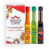 Mexico Lindo Hot Sauce Variety Pack | Includes 1 Bottles Each of Red Habanero + Green Habanero + Xxxtra Hot | 5 Fl Oz Bottles (Pack of 3) view 1