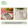[2000] Disposable Wrapped White Heavy Duty Cutlery Kit 4 in 1 - Fork/Spoon/Knife/Napkin - Disposable Cutlery Kit, Perfect for Lunch, Meal Prep, On the Go, To go, Catering and Restaurants view 4