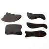 Healifty Gua Sha Scraping Massage Tool Buffalo Horn Guasha Board Therapy Massage Stones Anti Aging Anti Wrinkle for Women 5pcs view 1