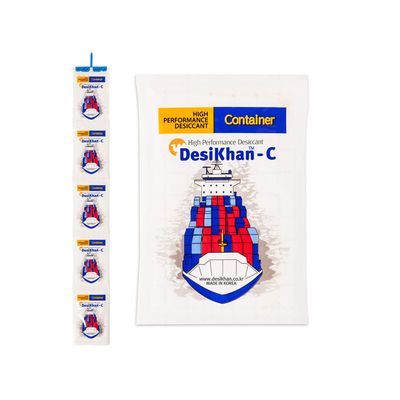 DesiKhan Dehumidifier Desiccant for Containers 1 Set (5 Pieces) 450% Moisture Absorption