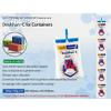 DesiKhan Dehumidifier Desiccant for Containers 1 Set (5 Pieces) 450% Moisture Absorption view 2