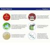 DesiKhan Dehumidifier Desiccant for Containers 1 Set (5 Pieces) 450% Moisture Absorption view 3