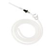 Purelife Silicone Enema Tubing Replacement Parts - Highest Medical Grade -No Kinking / Check Flow Valve That Prevents BackFlow / 3" Straight Enema Nozzle / Universal Fit view 1