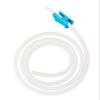 Purelife Silicone Enema Tubing Replacement Parts - Highest Medical Grade -No Kinking / Check Flow Valve That Prevents BackFlow / 3" Straight Enema Nozzle / Universal Fit view 2