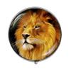 Animal Lion - Lion Pill Box - Charm Pill Box - Glass Candy Box view 1