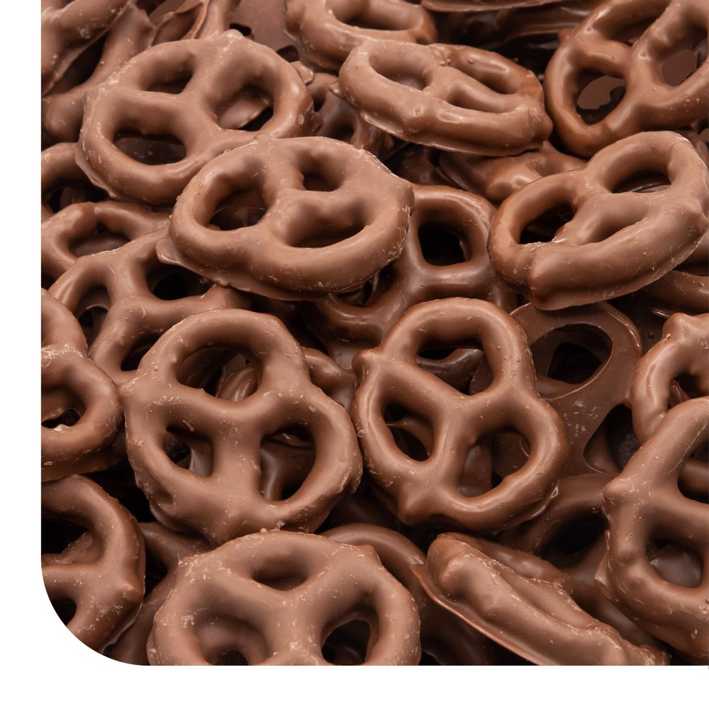 Milk Chocolate Pretzels - 5 Pound Bulk Pack - Chocolate-Covered Pretzels for Office Bowls, Snacking, and Gifting - Sweet & Salty Snack - Crunchy Holiday Treat