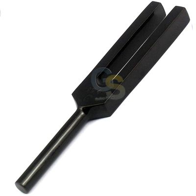 G.S 1 Piece Tuning Fork Black Color C2048 Chakra Chiropractic Instruments Best Quality