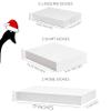 Black Duck Brand Set of 10 White Gift Boxes (10 White Gift Boxes) view 2