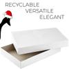 Black Duck Brand Set of 10 White Gift Boxes (10 White Gift Boxes) view 4