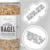 2 XL Bottles Everything Bagel Seasoning Blend 10 OZ each Bagel Allspice, Sesame Spice Shaker, Delicious Blend of Sea Salt and Spices Sesame Garlic Powder Onion Flakes, Multi Seasoning Shaker view 2