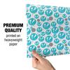 GRAPHICS & MORE Personalized Custom 1 Line Baby Feet on Blue Shower Gift Wrap Wrapping Paper Roll view 4