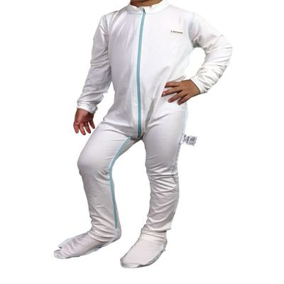 Edenswear Zinc-Infused Full Body Suit for Kids with Eczema (80 cm)