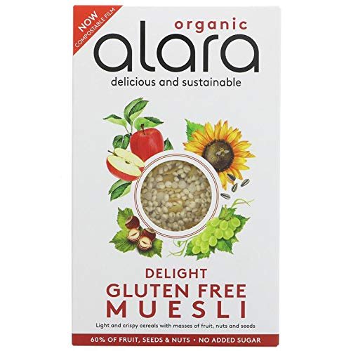 Alara Gluten Free Muesli - organic 250g (Pack of 6)
