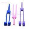 Precise Canada: Limited Edition Colorful Rainbow Set of 3 Pcs Aluminum Sensory Tuning Forks C 128 256 512 Purple, Pink and Blue Set view 2