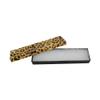 DBM IMPORTS 8" x 2"x 1" Jewelry Gift Boxes Cotton Filled Batting Cardboard Box Leopard Print Set 100 PC view 3