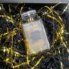 Crinkle Cut Paper Shred Filler Black & Gold for Gift Wrapping & Basket Filling - (1/2 LB) view 2