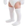 Edenswear Zinc-Infused Long Tube Socks for Babies with Eczema - Wet Wrap Therapy (12 Months,White) view 3