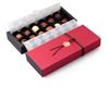 BBJ WRAPS Bakery 12 Cavity Chocolate Gift Packaging Box Wedding Party Paper Favor Boxes-Set of 10 (12 cavity red) view 1