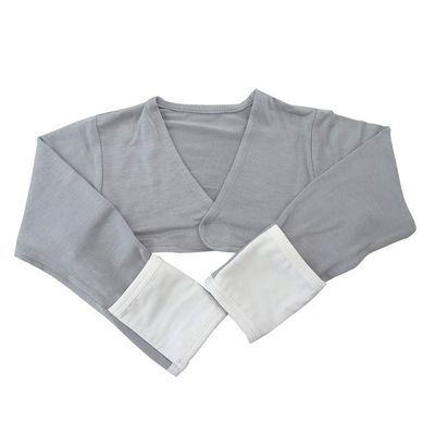 Edenswear Zinc-Filled Rayon Eczema Face Anti-Scratch Sleeve Cover Vest (36Months Grays)