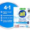 All Mighty Pacs Laundry Detergent, Free Clear For Sensitive Skin Pouch, 19 Count view 3