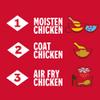 Louisiana Fish Fry, Air Fryer Chicken Coating Mix, 5 oz (Pack of 6) Each Box Coats 2 lbs of Chicken - Easy to Cook Air Fried Chicken - Crispy Texture, Delicious Flavor view 3