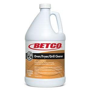 BETCO CORPORATION Oven Fryer Grill Cleaner, Characteristic Scent, 1 gal Bottle, 4/Carton
