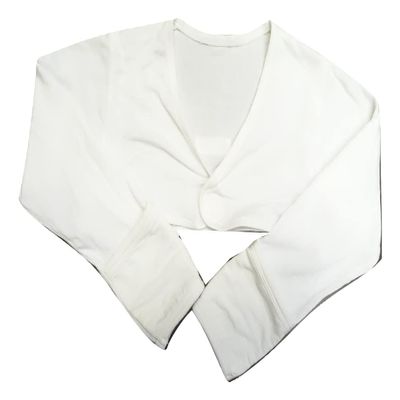 Edenswear Zinc-Filled Rayon Eczema Face Anti-Scratch Sleeve Cover Vest (18Months White)